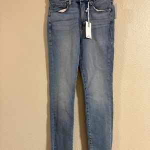 Good American Light Blue Skinny Jeans